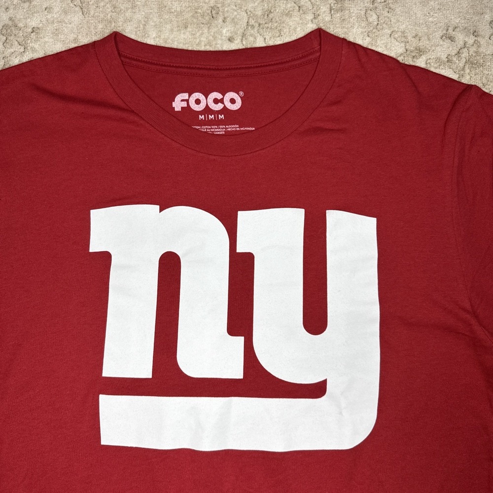 New York Giants FOCO NFL Men's Medium, Long Sleeve Shirt NWOT - Picture 2 of 6